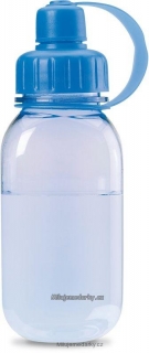 plastová modrá láhev na nápoje 0,5 l