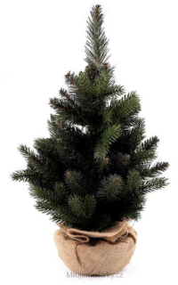 Malý umělý vánoční stromek nezdobený, 45 cm