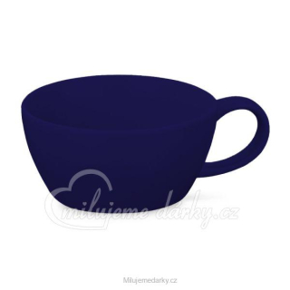 Náhradní samostatný modrý hrnek k čajové konvičce