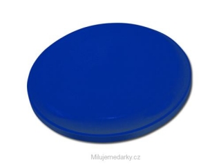 modrý létající talíř, průměr 22 cm