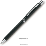Černé kovové kuličkové pero/mikrotužka v jednom, 100 ks