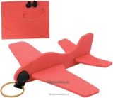 Červené letadlo jako 3D puzzle