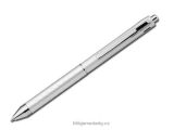 kovové multifunkční pero 3 v 1 stříbrná