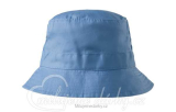 Světle modrý pevný plátěný klobouk classic