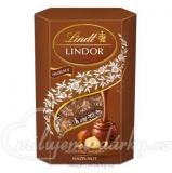 Lindt Lindor balení čokoládových pralinek, Lískový oříšek, 200g