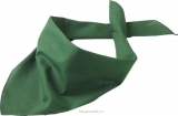 Jednoduchý trojcípý šátek, tmavě zelený