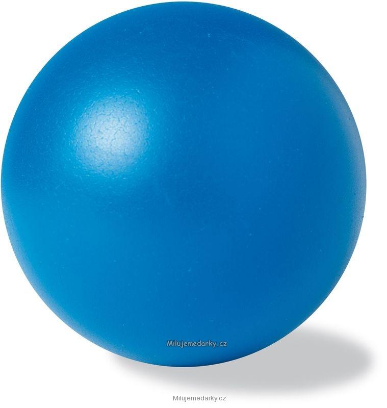 modrý antistresový soft míček