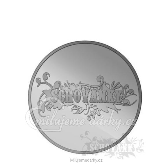 Kovová mince Schovanky 40 let