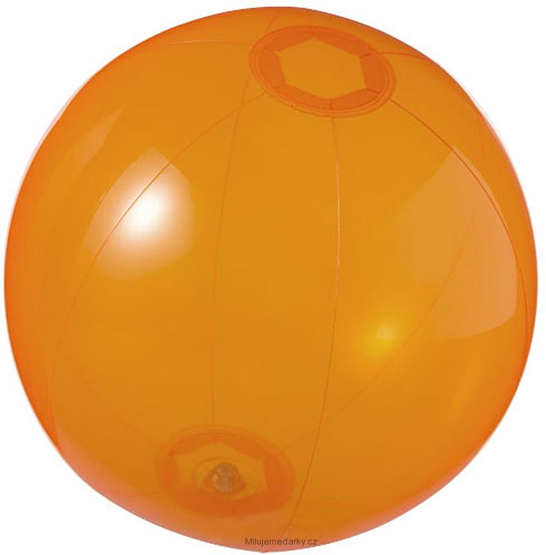 plážový nafukovací míč reflexně oranžový