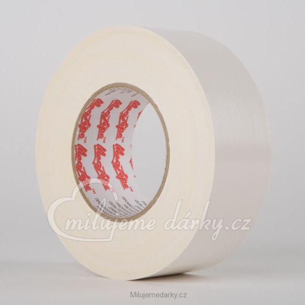 Gaffa tape - MAGTAPE bílá lesklá ORIGINAL, TOP KVALITA