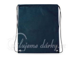 jednoduchý batoh z netkané textilie, tmavě modrá