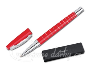 ZONULA I, kovové keramické pero, červená