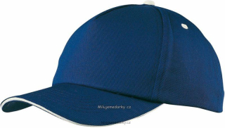 námořně modrá čepice s nízkým profilem