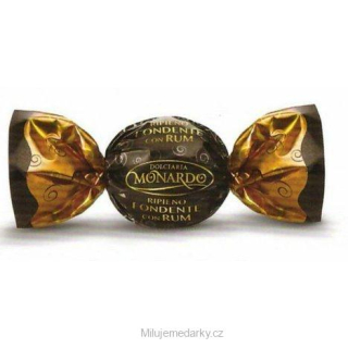 Čokoládové pralinky MONARDO Hořká čokoláda s náplní fondente 200g