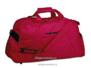 jednoduchá cestovní taška červená