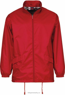 Miami USBASIC červená promo bunda s kapucí XL
