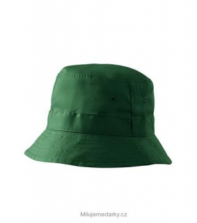 zelený plátěný klobouk classic
