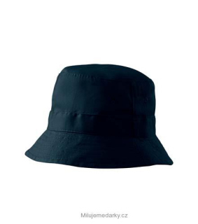 tmavě modrý plátěný klobouk classic