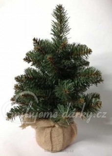 Mini vánoční stromek nezdobený, 35 cm