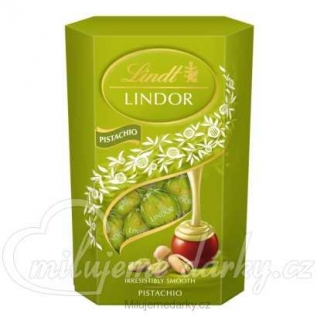 Lindt Lindor balení čokoládových pralinek, Pistácie, 200g
