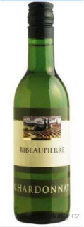 Ribeaupierre Chardonnay, bile víno 0,187l  mini