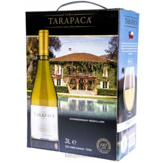 Tarapaca Chardonnay Semillon Chile 1x3L bag in box