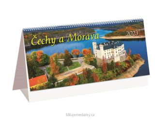 Stolní týdenní kalendář ČECHY A MORAVA, 2023