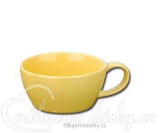 Náhradní samostatný žlutý hrnek k čajové konvičce