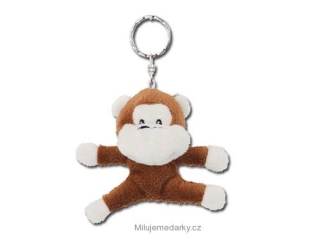 přívěsek na klíče ve tvaru opice