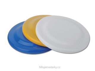 modrý menší létající talíř, průměr 18 cm