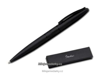 elegantní černé kuličkové pero Sam II