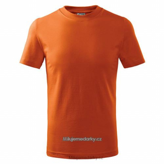 dětské triko classic 160 oranžové