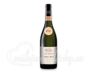PINOT GRIS, víno originální certifikace