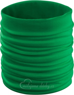 Zelená bandana - šátek/nákrčník/čepice